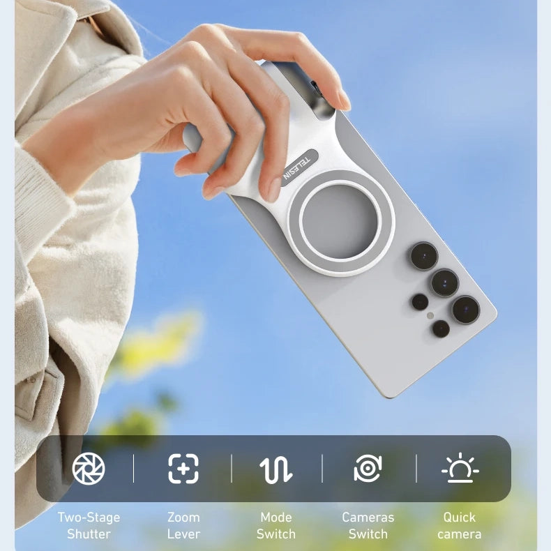 MagShoot - MagSafe Camera Grip for Mobile Phones