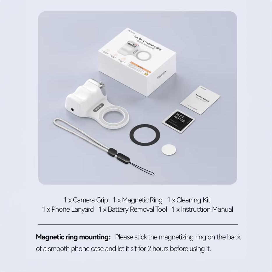 MagShoot - MagSafe Camera Grip for Mobile Phones