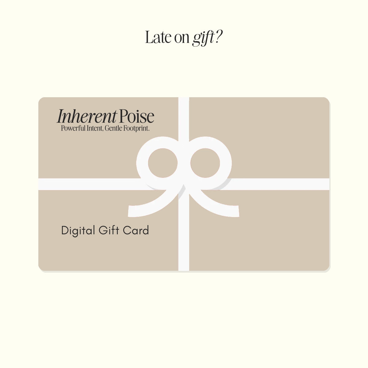 Good Health Gift Card